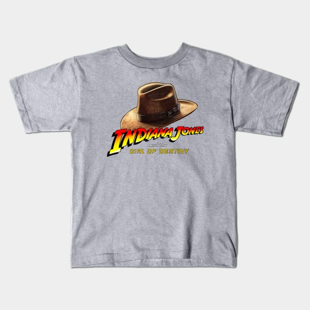 Indiana Jones 5 Kids T-Shirt by Buff Geeks Art